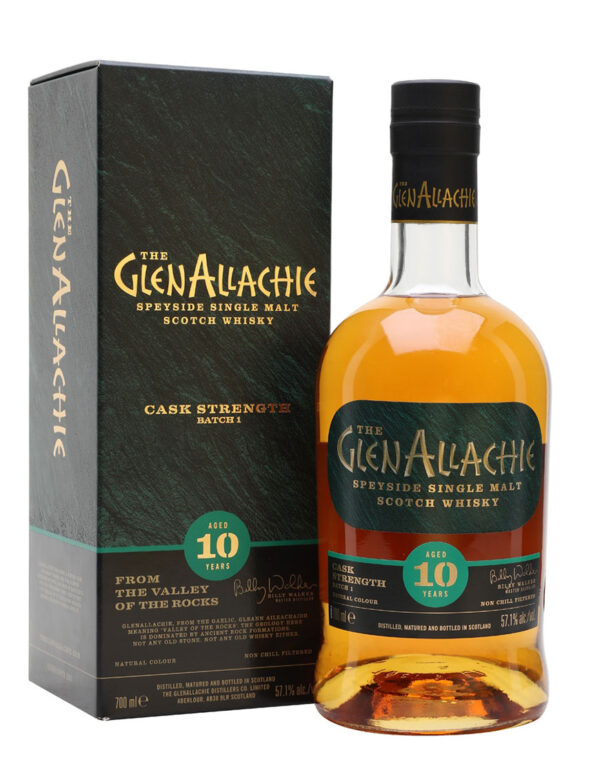GlenAllachie 10 Year Cask Strength Single Malt Whisky