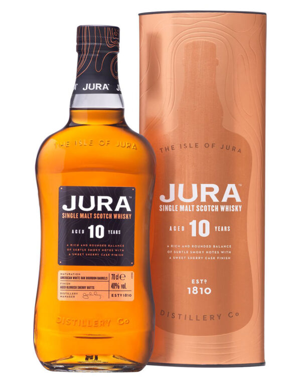 Jura 10 Year Single Malt Whisky