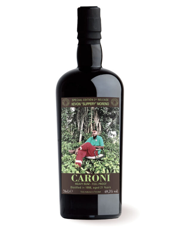 Caroni Employees Kevon Slippery Moreno 21 Year Rum