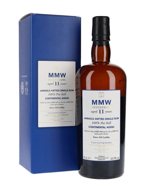 Scheer Velier MMW Wedderburn 11 Year Continental Aged Rum