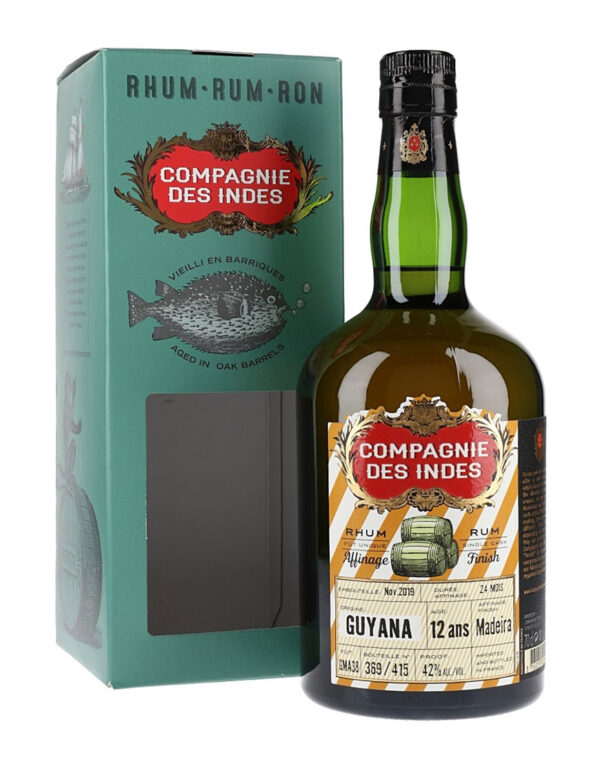 Compagnie des Indes GUYANA 12 Year Madeira Cask Finish