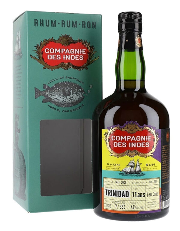 compagniedesindes-trinidad11year-rum Compagnie des Indes TRINIDAD 11 Year Rum