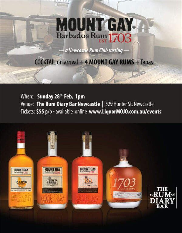 Mount Gay Rum Club Tasting
