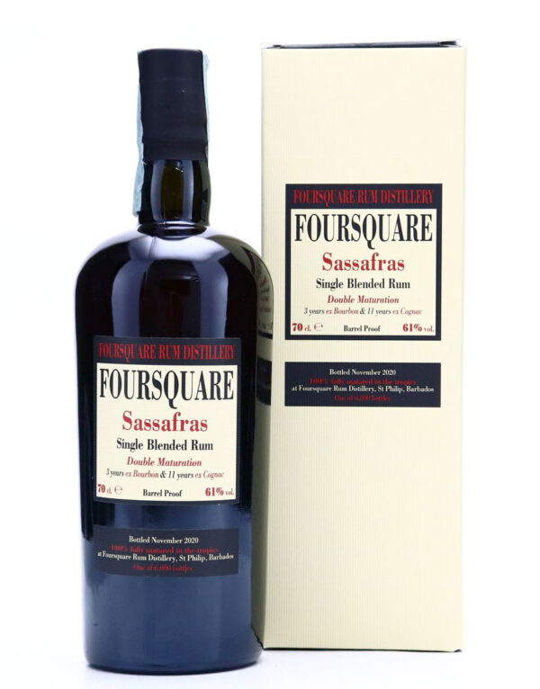foursquare-sassafras-rum-box Velier Foursquare Sassafras Rum