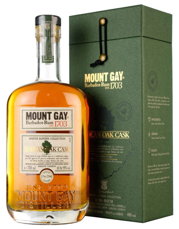 Mount Gay Andean Oak Cask Rum