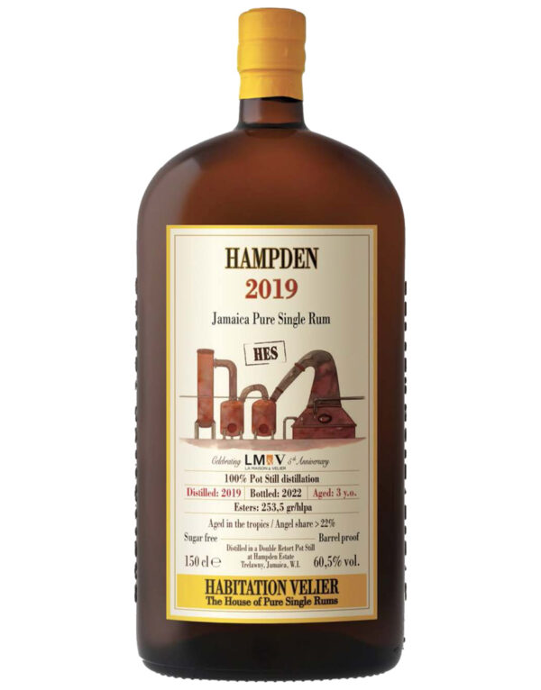 Habitation Velier Hampden HES 2019 Habitation Velier Hampden HES 2019 Jamaican Pure Single Rum 1500mL