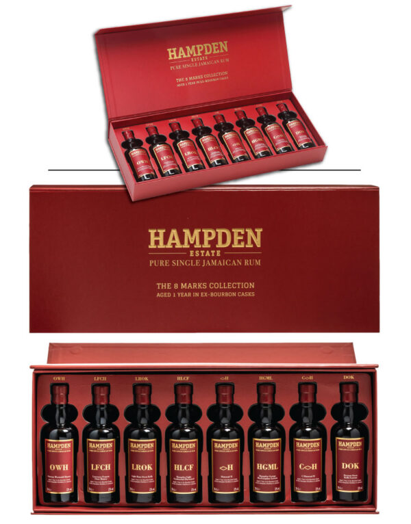 Hampden Estate 8 Marks Aged Collection 8 Bottle Set